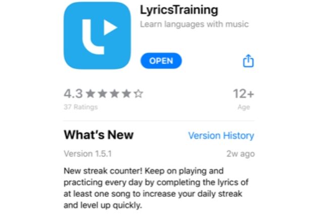 Lyricstraining で英語の歌詞を穴埋めゲーム ちりつも英会話